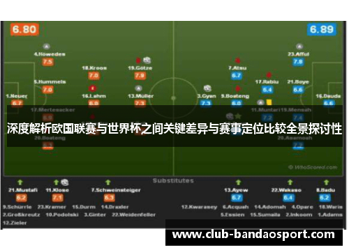 深度解析欧国联赛与世界杯之间关键差异与赛事定位比较全景探讨性 深度解析欧国联赛与世界杯之间关键差异与赛事定位比较全景探讨性